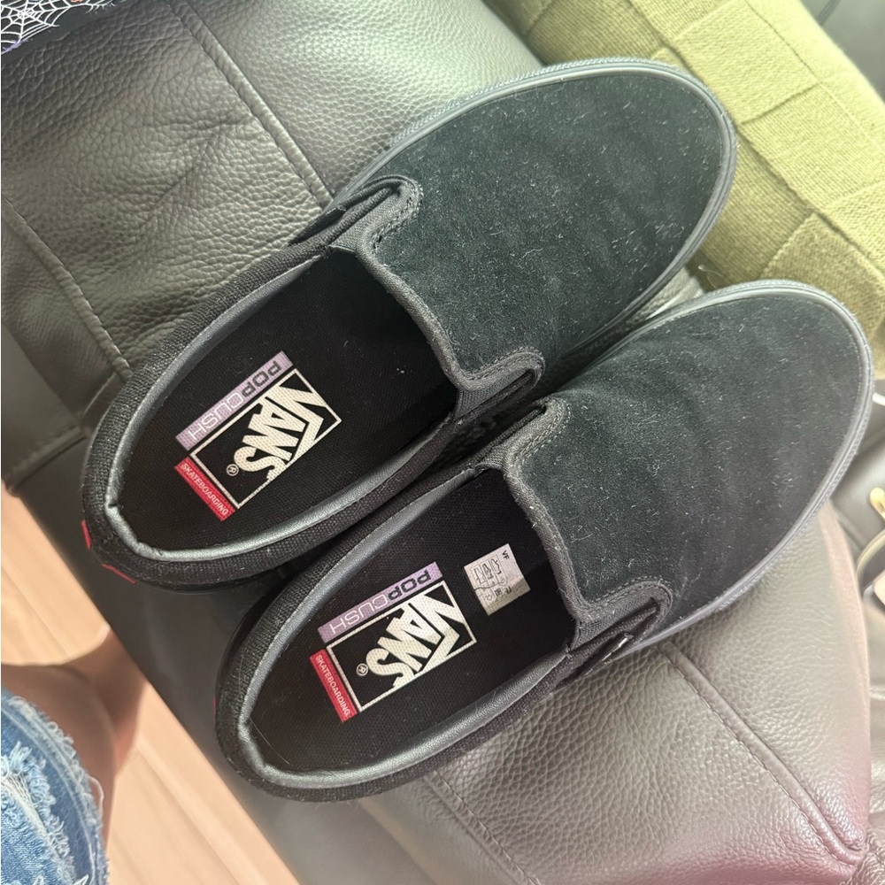 Vans Black Sneakers Classic Style Men’s 8 women's 10